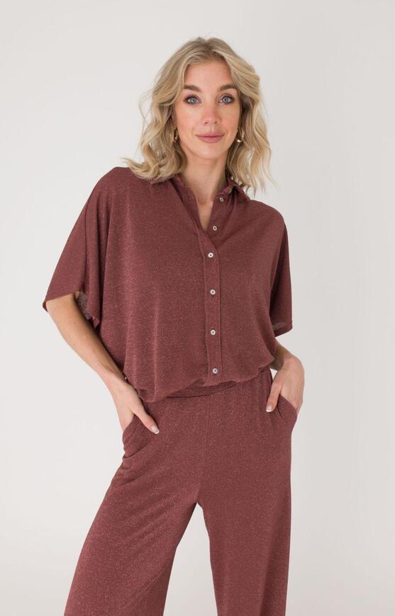 Anna Blouse Korte Mouw Anna 26a05-03606
