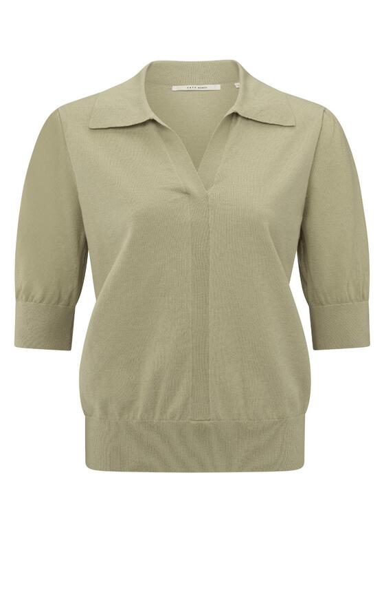 YAYA Shirt Polo Knitted Yaya 01-000459-504