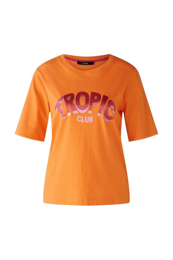 Oui Shirt Vermillion Orange Oui 87389