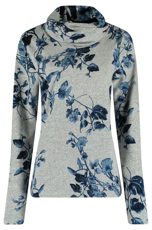 Bloomings Shirt Turtle Botanic Bloomings SLT401-8564