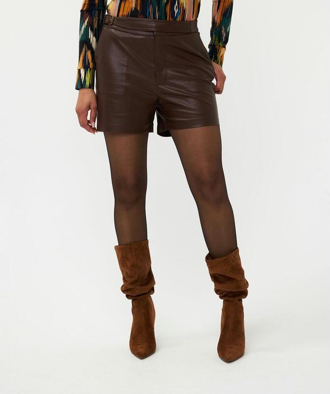 Esqualo Short Vegan Leather Esqualo F24.11516