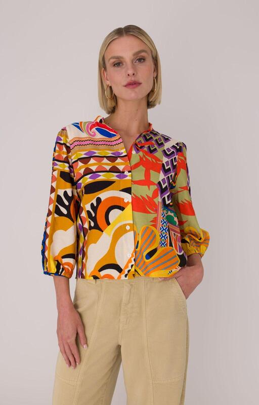 Anna Blouse Print Anna 32A05-03596