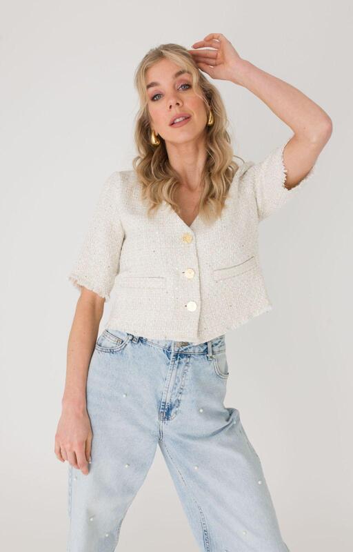 Anna Blazer Korte mouw  Anna 32a01-02682